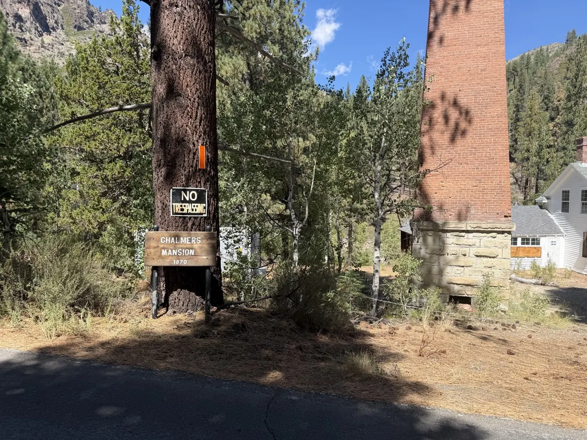 Chalmers Mansion, 1870 — the namesake of Cabin №6 —.